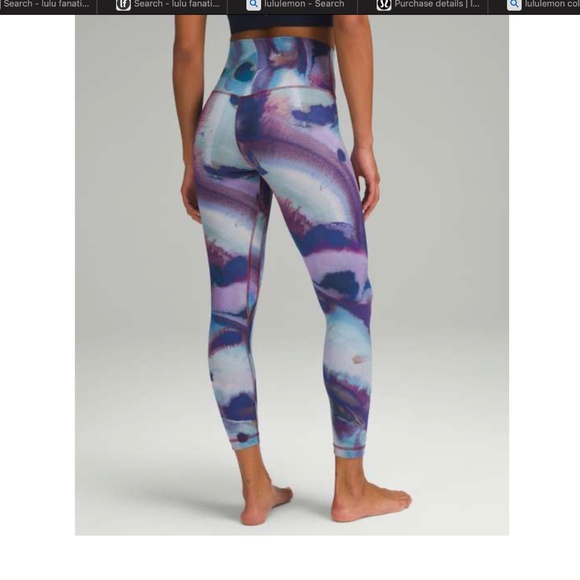 Lululemon High Rise Align 25" Size 10 - Picture 3 of 7